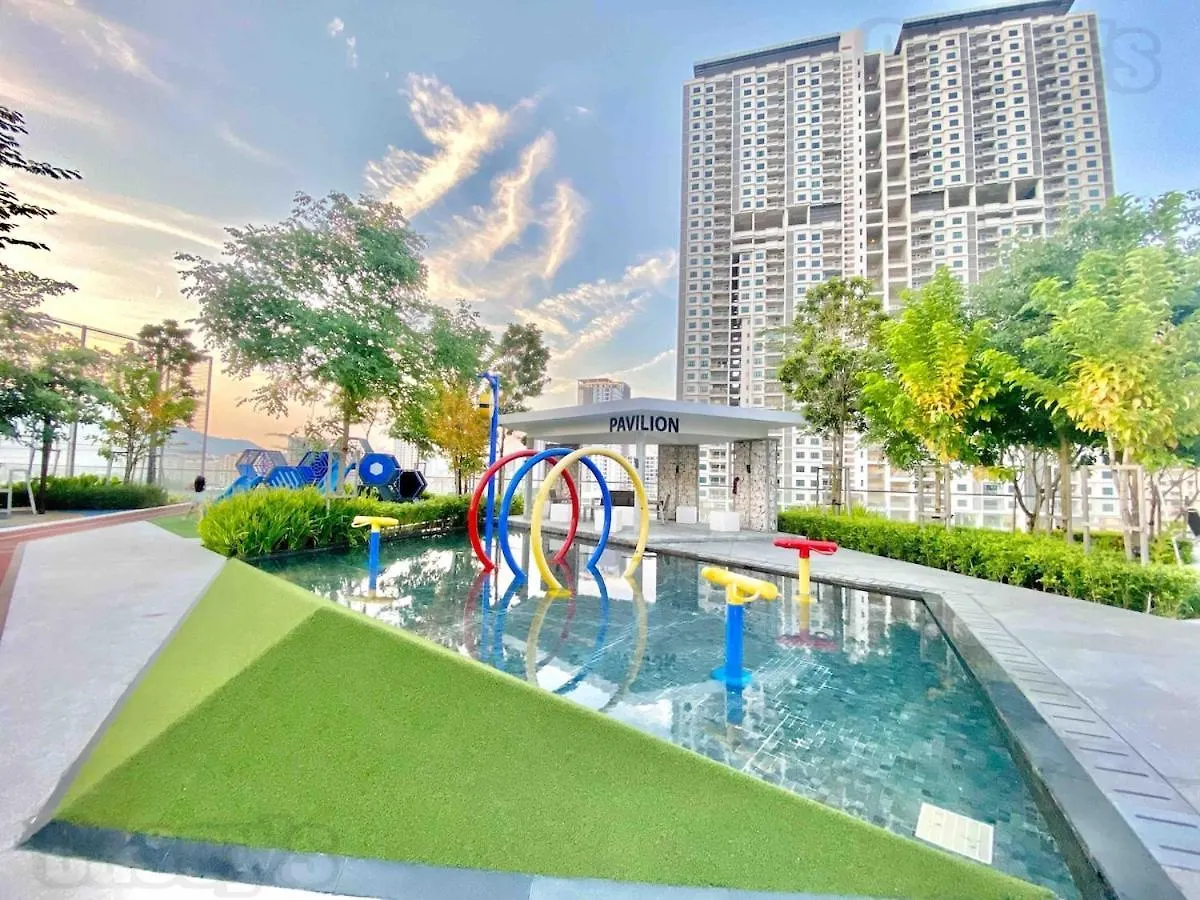 Lejlighed #Japanese #Highfloor Seaview #Infinity Pool #5Pax #3Br2Bath #2Queen1Single #Quality Well Maintained #Private Host Jelutong
