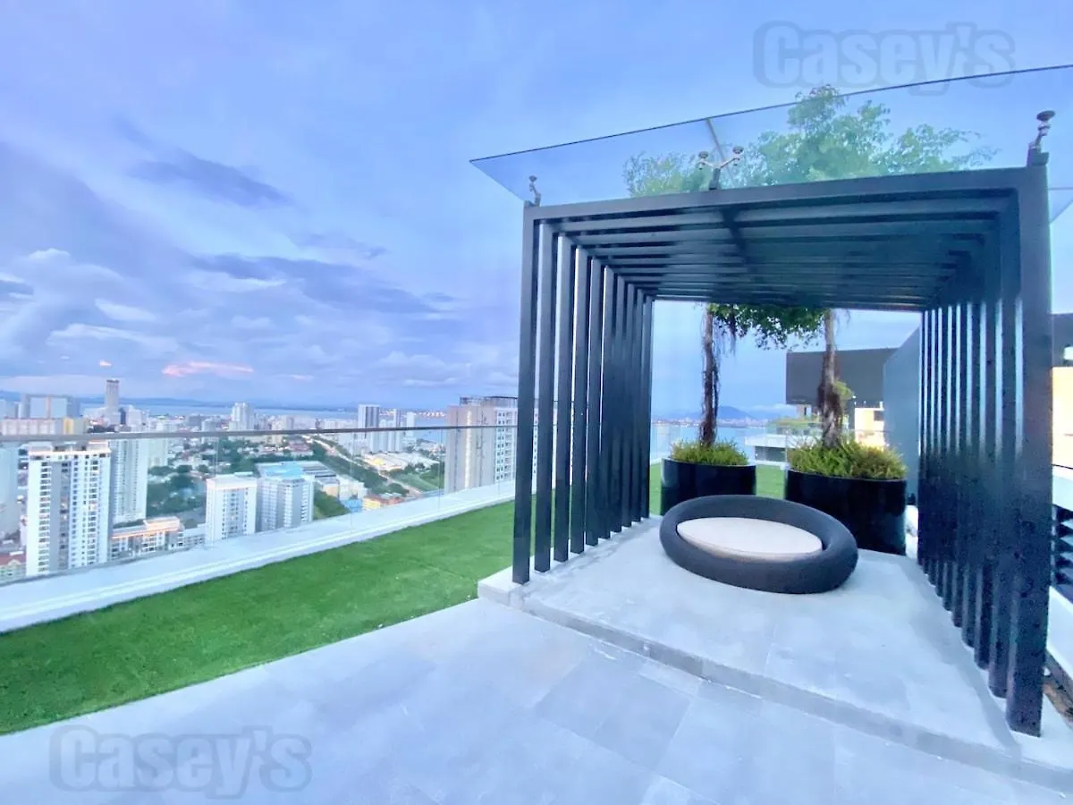 #Japanese #Highfloor Seaview #Infinity Pool #5Pax #3Br2Bath #2Queen1Single #Quality Well Maintained #Private Host Jelutong Lejlighed