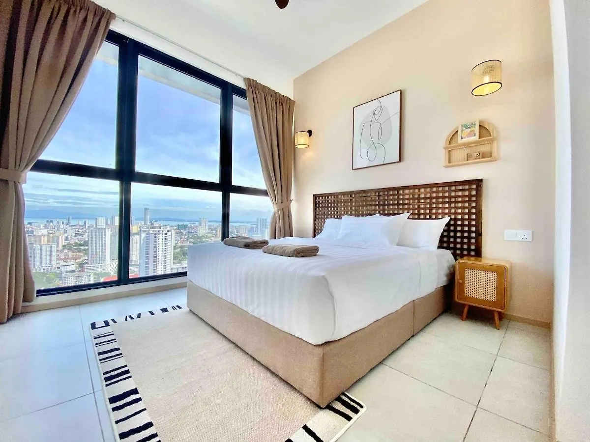#Japanese #Highfloor Seaview #Infinity Pool #5Pax #3Br2Bath #2Queen1Single #Quality Well Maintained #Private Host Jelutong